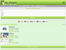 Tablet Screenshot of almarestates.com